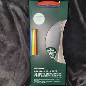 Starbucks Confetti Color Changing Cups